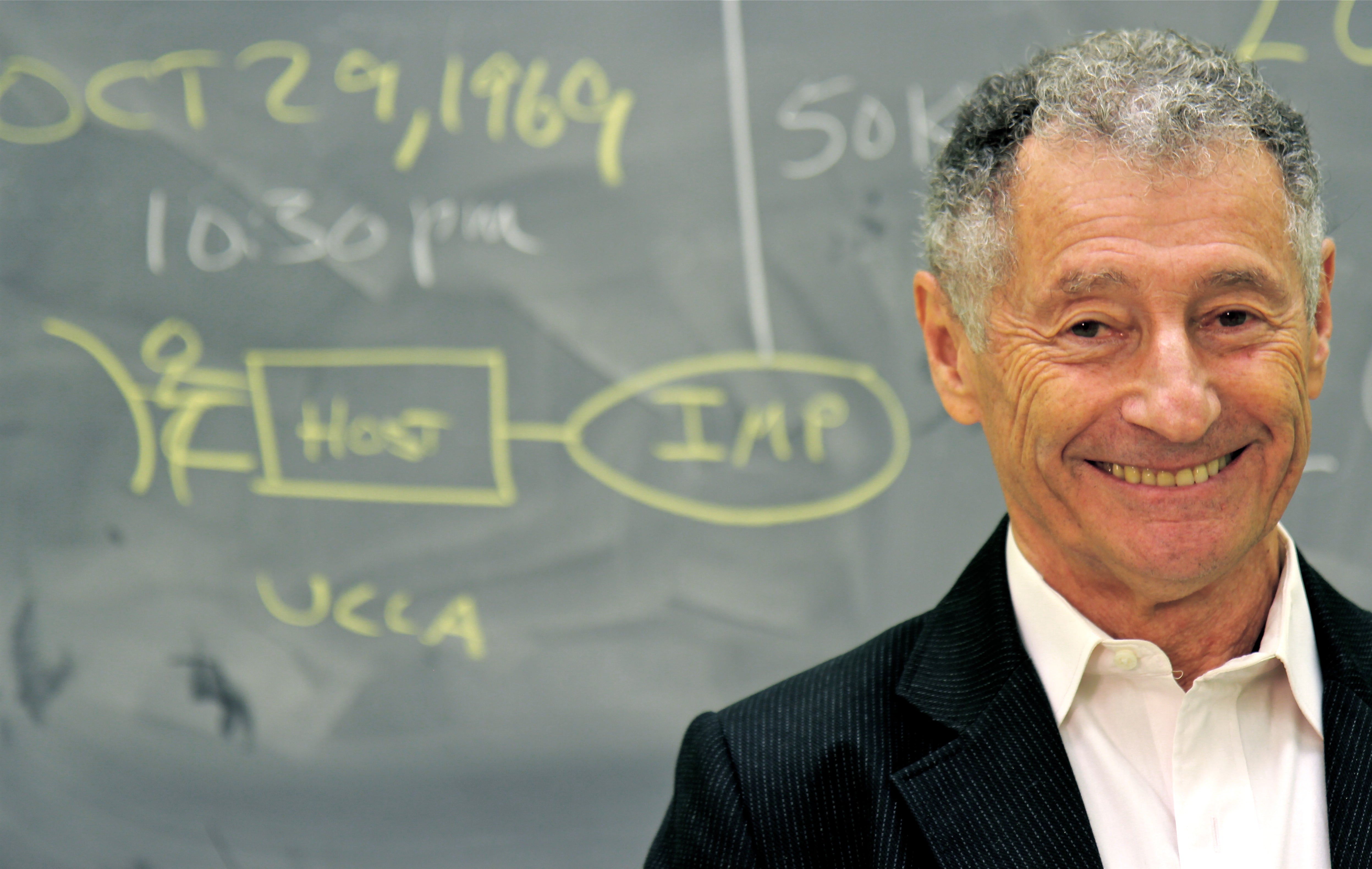 Leonard Kleinrock, inventor of the internet, talks to flair