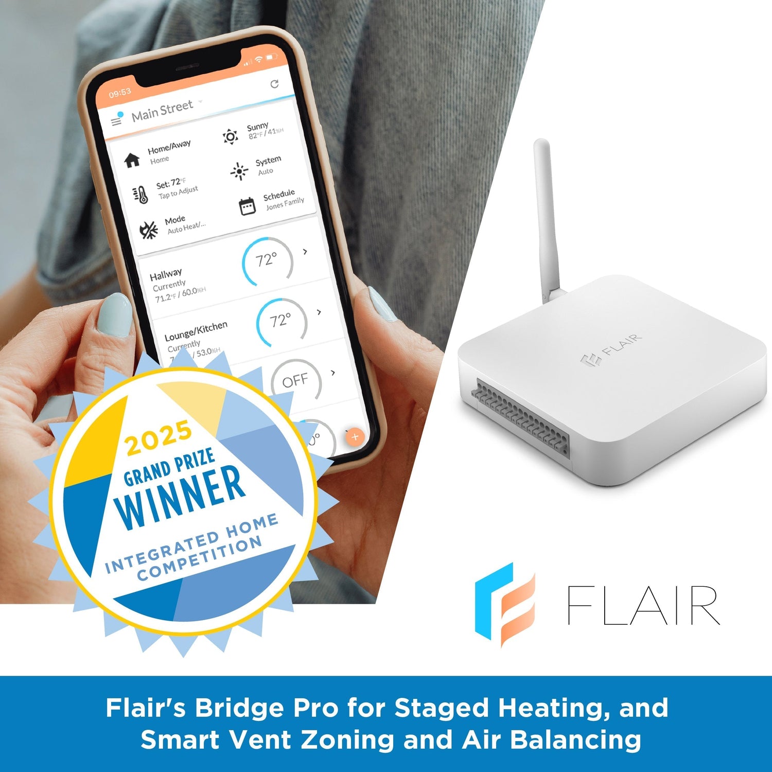 Flair’s Bridge Pro Wins Grand Prize in 2025 Integrated Home Competition