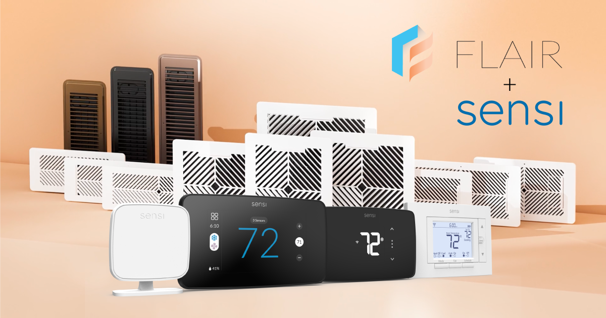 Flair Becomes an Official Sensi Integration Partner, Bringing Smart Zoning and Balanced Comfort to Every Home